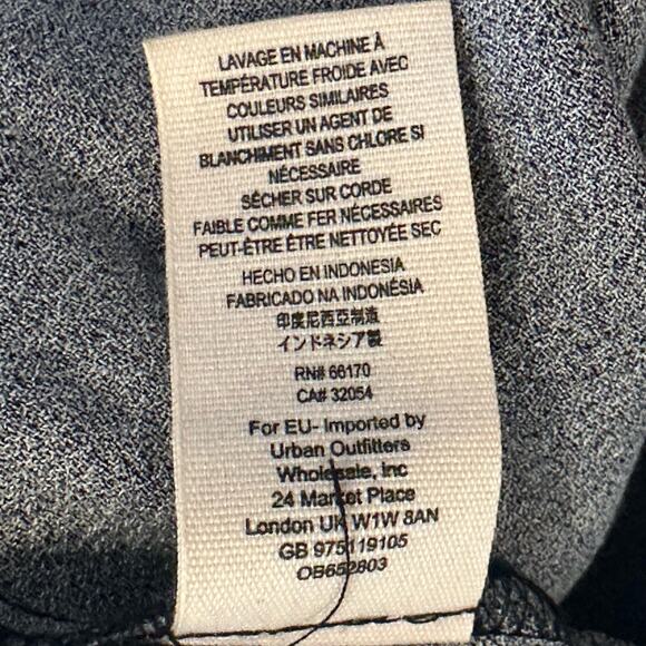 Free People Love Grows Black Long Sleeve Romper sz S - Picture 10 of 11